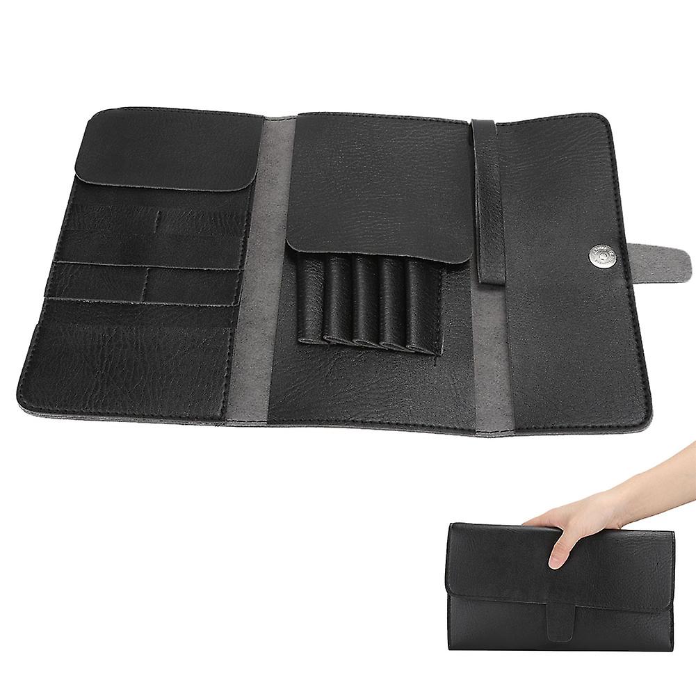 Multi Functional Hairdressing Tool Bag Black PU 38.5x25.5cm