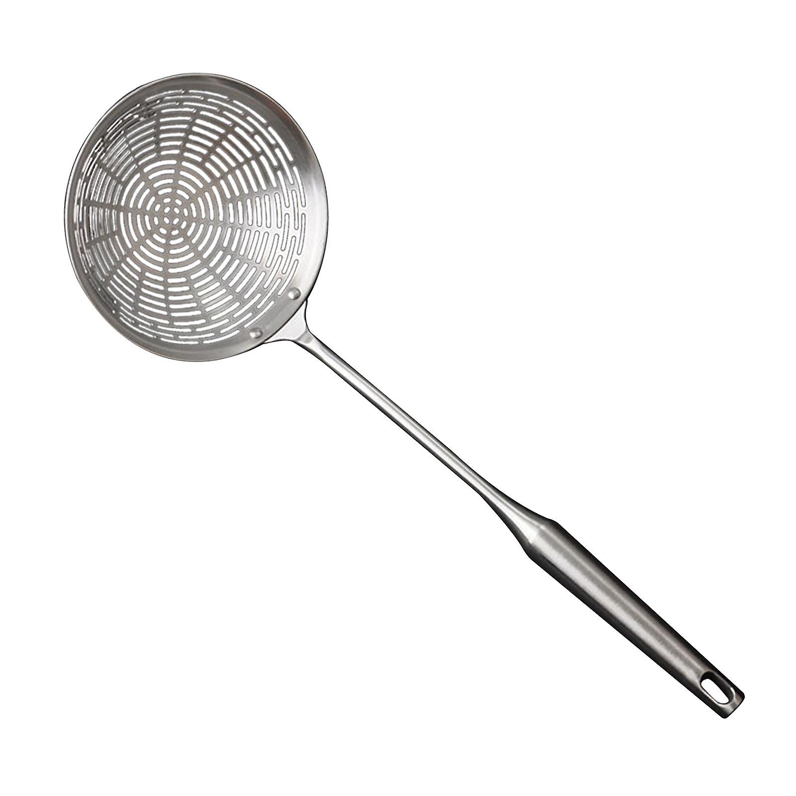 Spider Strainer Spaghetti Drain Spoon with Hanging Hole Nonstick Mesh Sieve Pasta Strainer Spoon Strainer Ladle for Vegetable