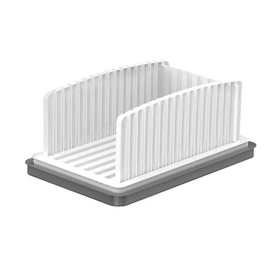 Bread Slicer Homemade Bread Adjustable Bread Crumb Slicing Guide Foldable Width Catcher Tray Reusable