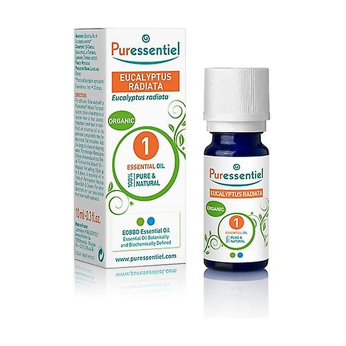 Organic Eucalyptus Radiata Essential Oil 10 ml of essential oil (Eucalyptus)