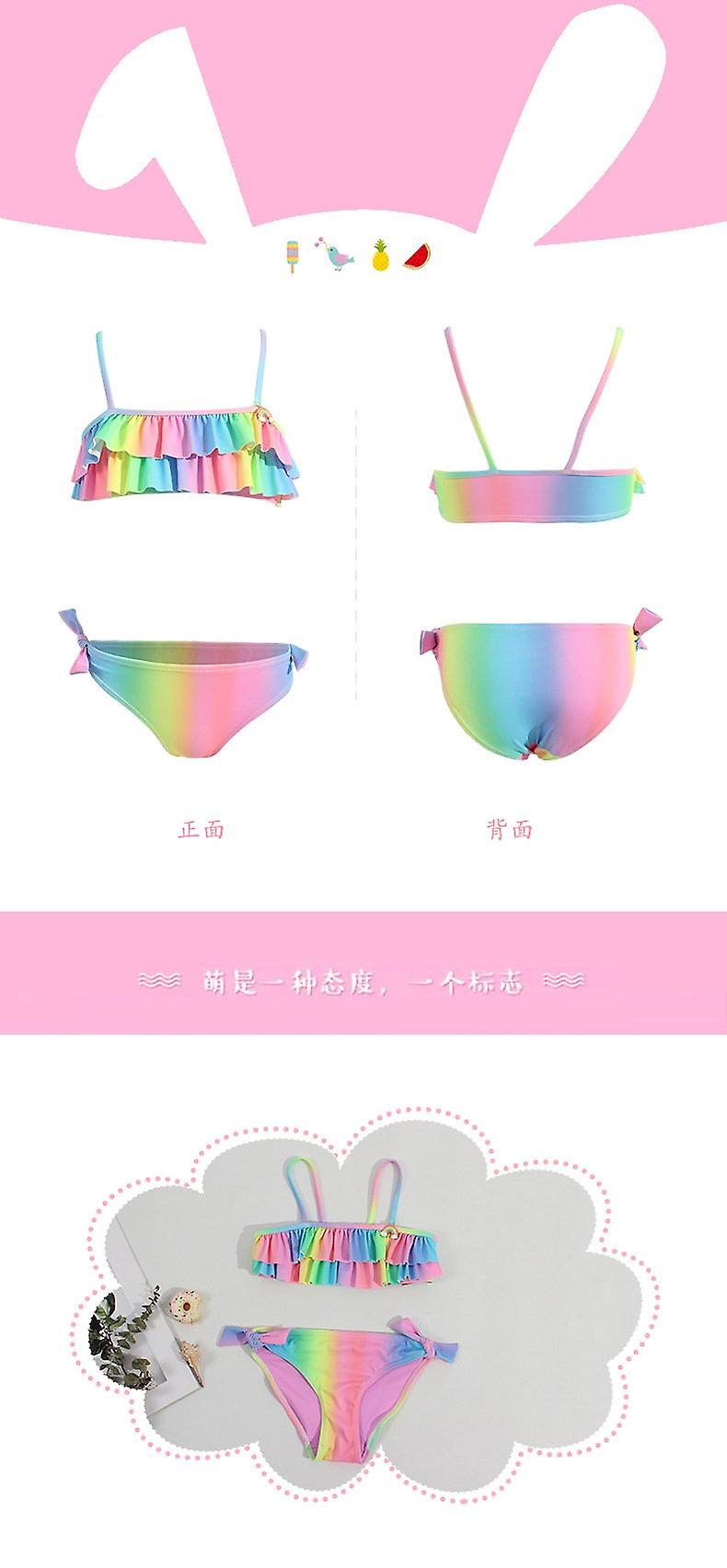 ملابس السباحة سبليت للأطفال ملابس السباحة المتدرجة