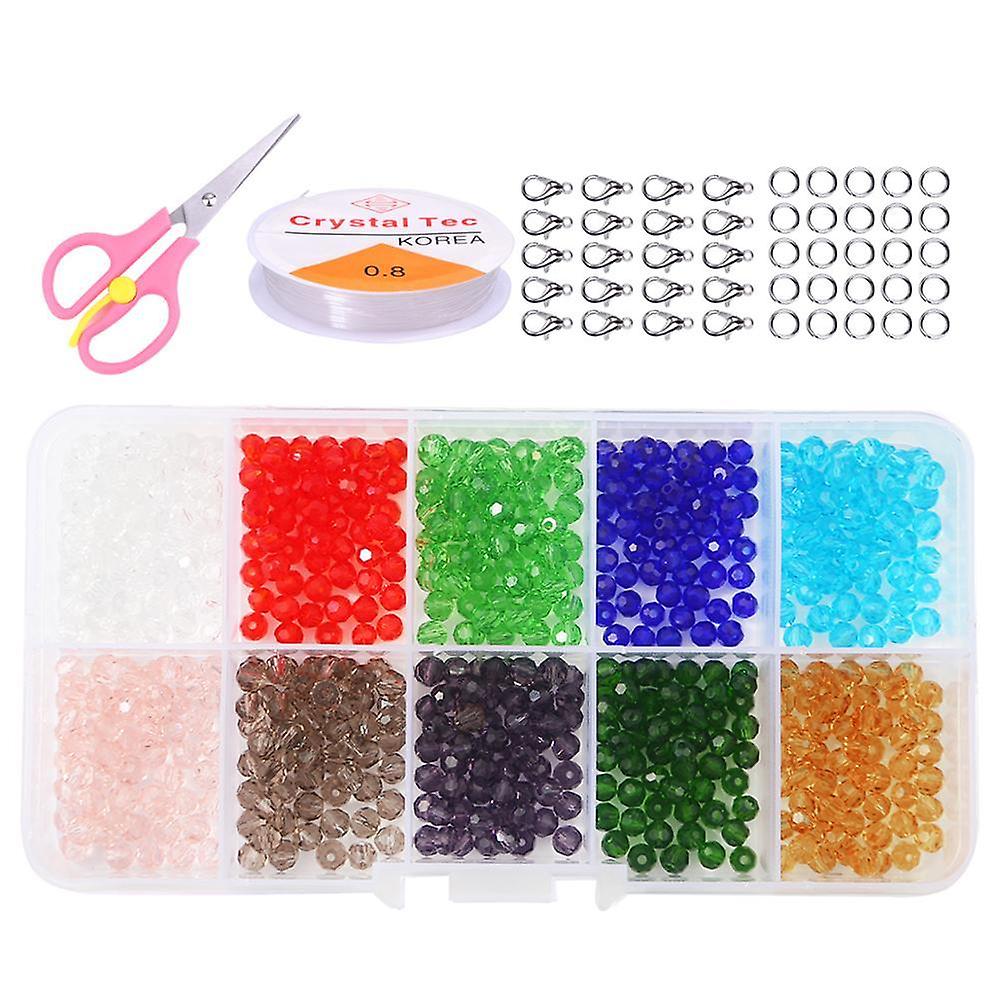 TribalSensation Glass Bicone- Austria Crystal Faceted Beads 4mm 600pcs 1