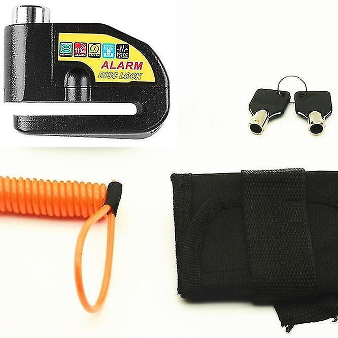 Disc brake lock with 110bd alarm