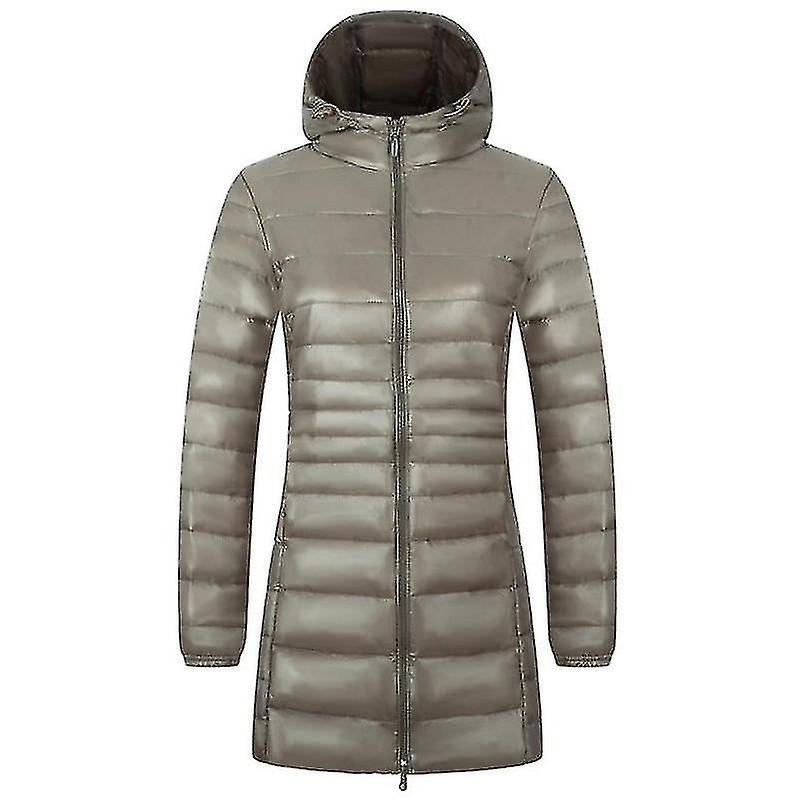 Winter- Padded Hooded, Duck Down, Long Jacket 50% OFF