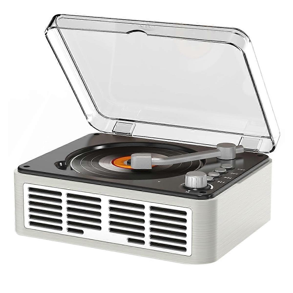 Multifunction Bluetooth CD Player HiFi Sound Music Player Speaker,Support AUX/USB/FM Radio for Home