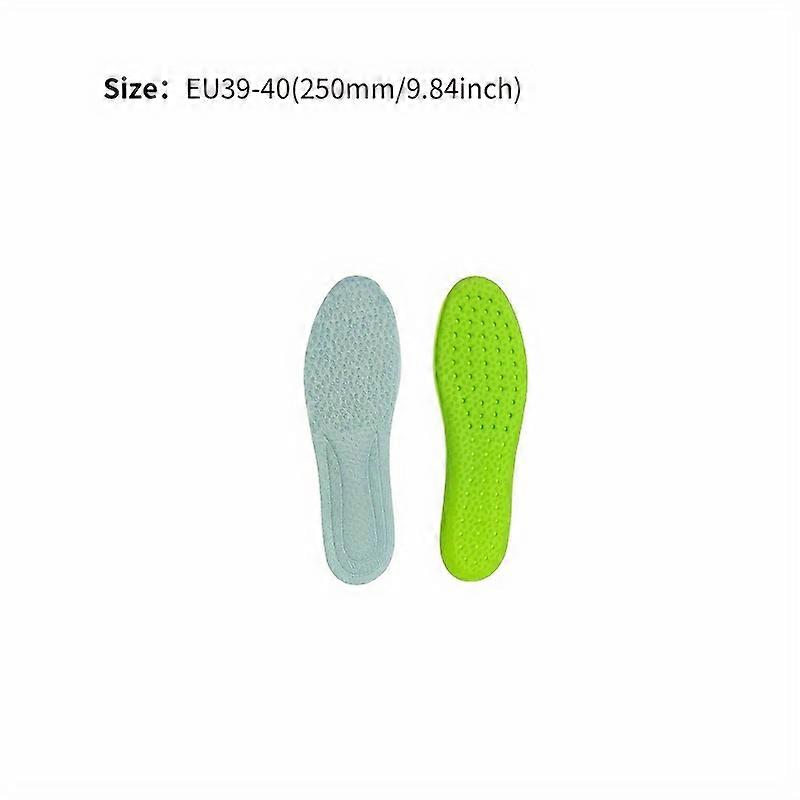 1 Pair Ultra-Comfort High-Density Shock Absorption Insoles - Moisture-Wicking Deodorant for Sneakers - Ideal Unisex Running Accessories for Mens & Wom