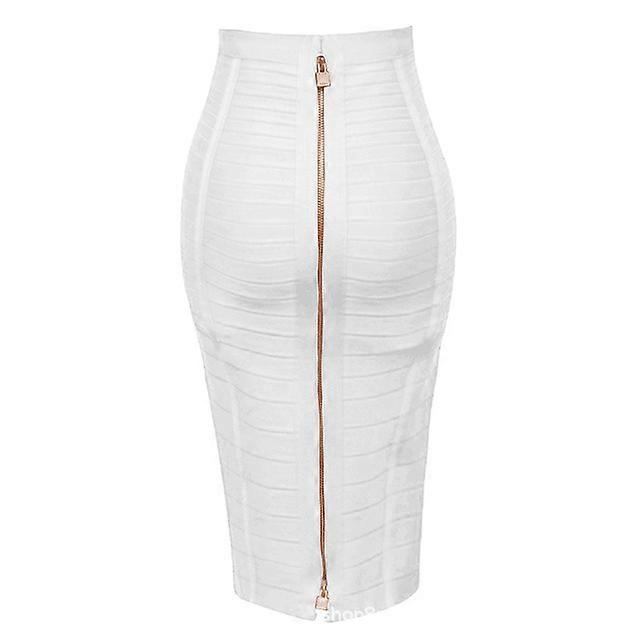 Lige pasform Midi Bandage Nederdel