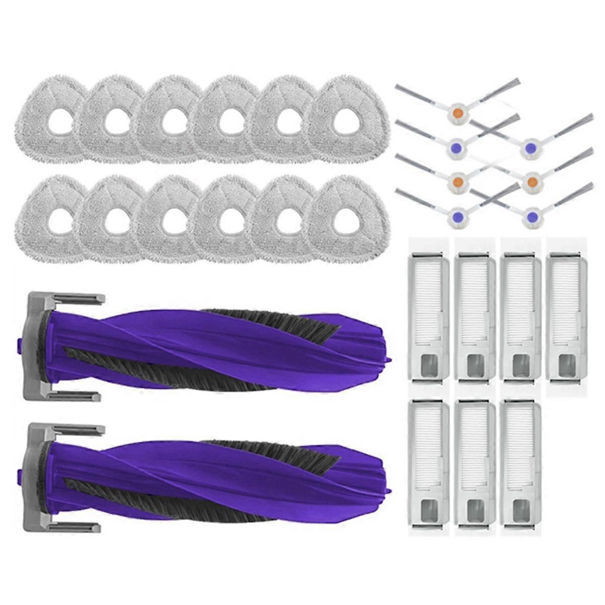 For J4 Freo X Ultra J4 Lite Side Brush HEPA Filter Mop Cloth Pad Vacuum Cleaner Replacement Spare Accessories
