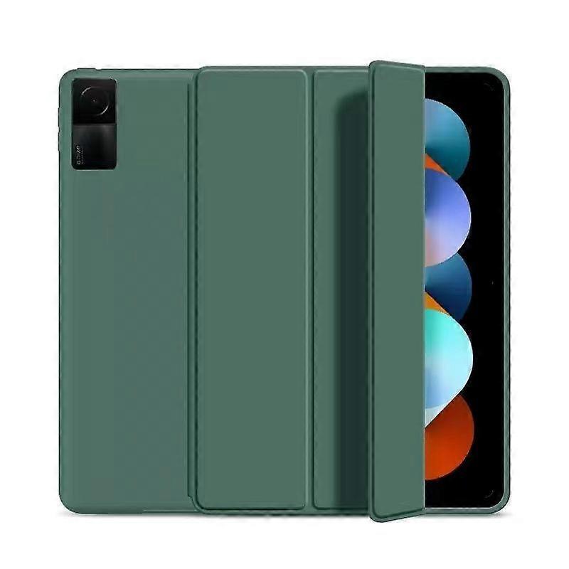 Estojo Protetor de Silicone Macio Tri-Fold All-Inclusive Adequado Para Xiaomi Mi 6/6Pro 11 Polegadas