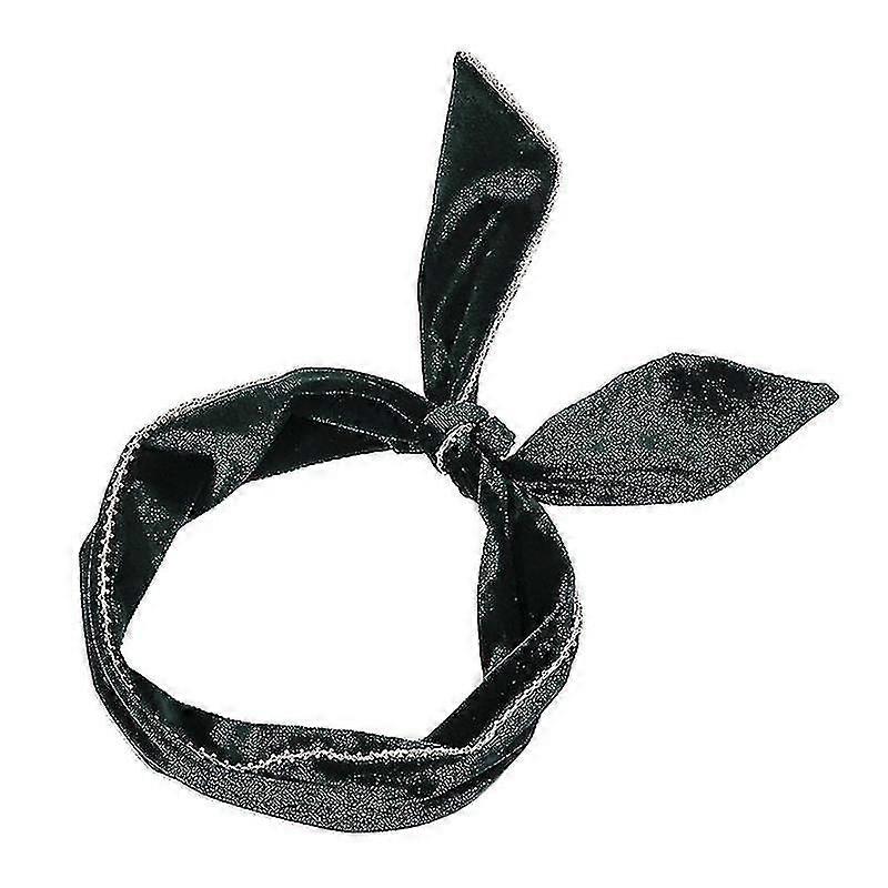 Headband Retro Velvet Bunny Ears Headband