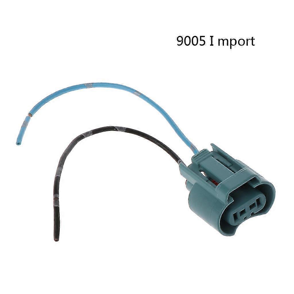 Headlight Socket Halogen Bulb Power Adapter Plug Connector Wiring Harness 9005