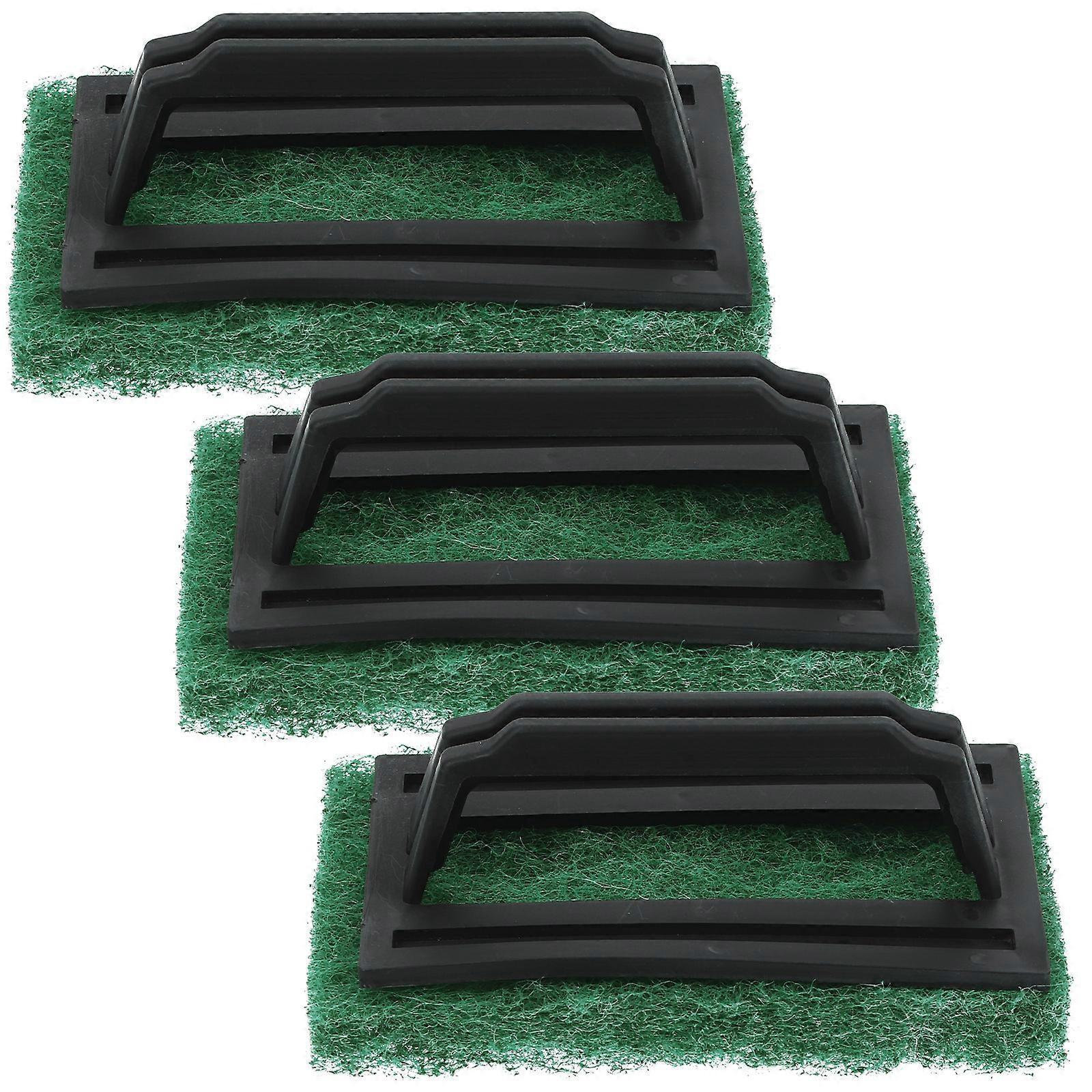 3pcs 스크린 인쇄 스크럽 패드 잉크 리무버 클린 브러시 스크린 인쇄 용품