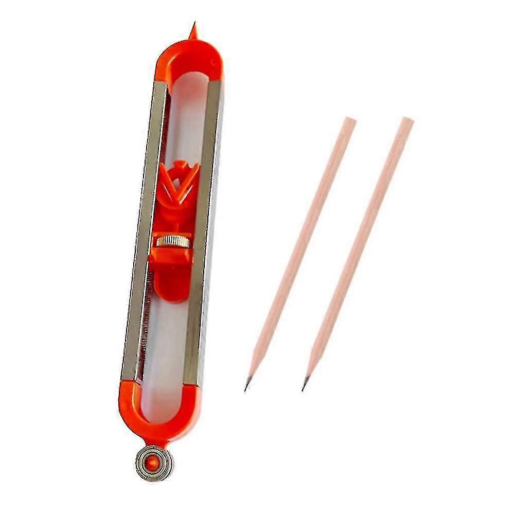 Profile Scribing Ruler Contour Gauge With Lock Adjustable Tool,b