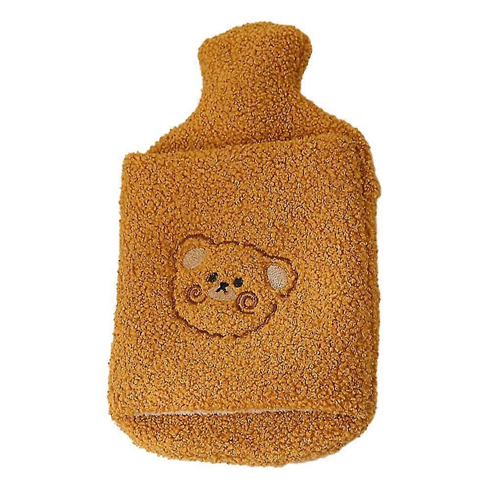 hot water bottle warm belly warm hand warm baby cartoon removable and washable