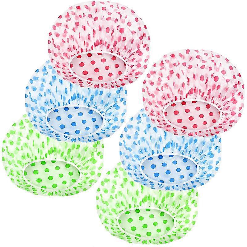 Shower Cap, Reusable Shower Hat Bath Caps - Waterproof