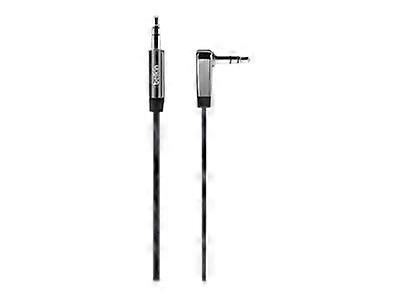 Belkin 3.5mm Flat Aux Audio Cable 0.9m - Black