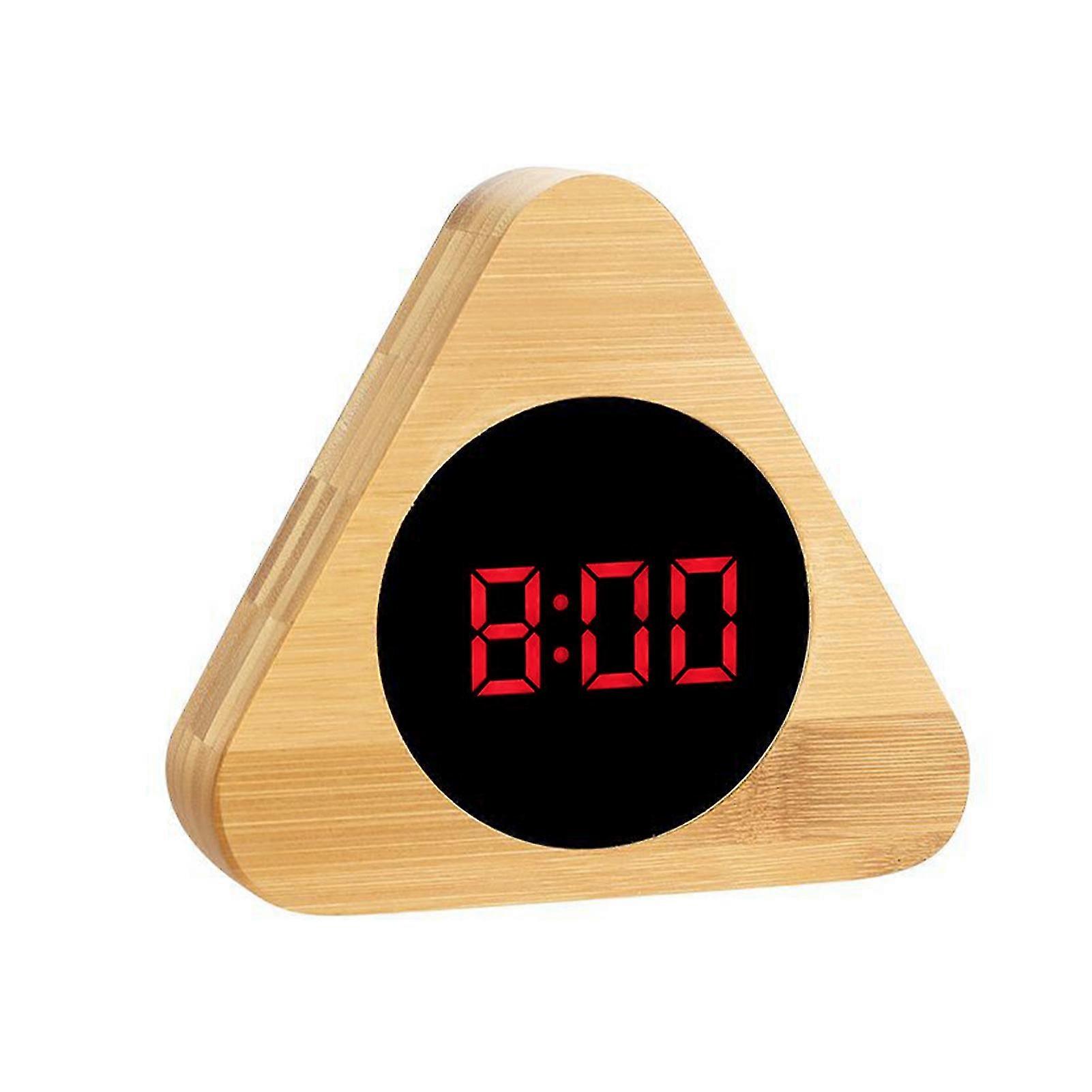 Digital Alarm Clock Sound Control Cooking LCD Display Family Mute With USB Cable