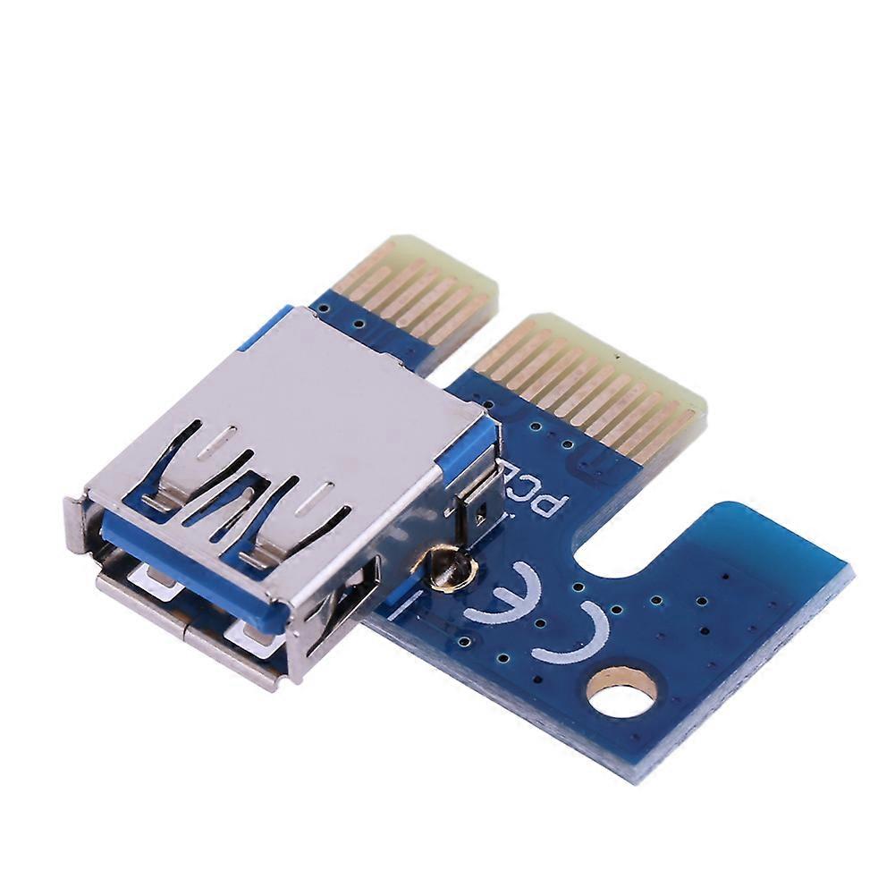 PCI E X1 Adapter PCIe 1X to USB 30 Adapter for PCI Express Riser Mining Miner