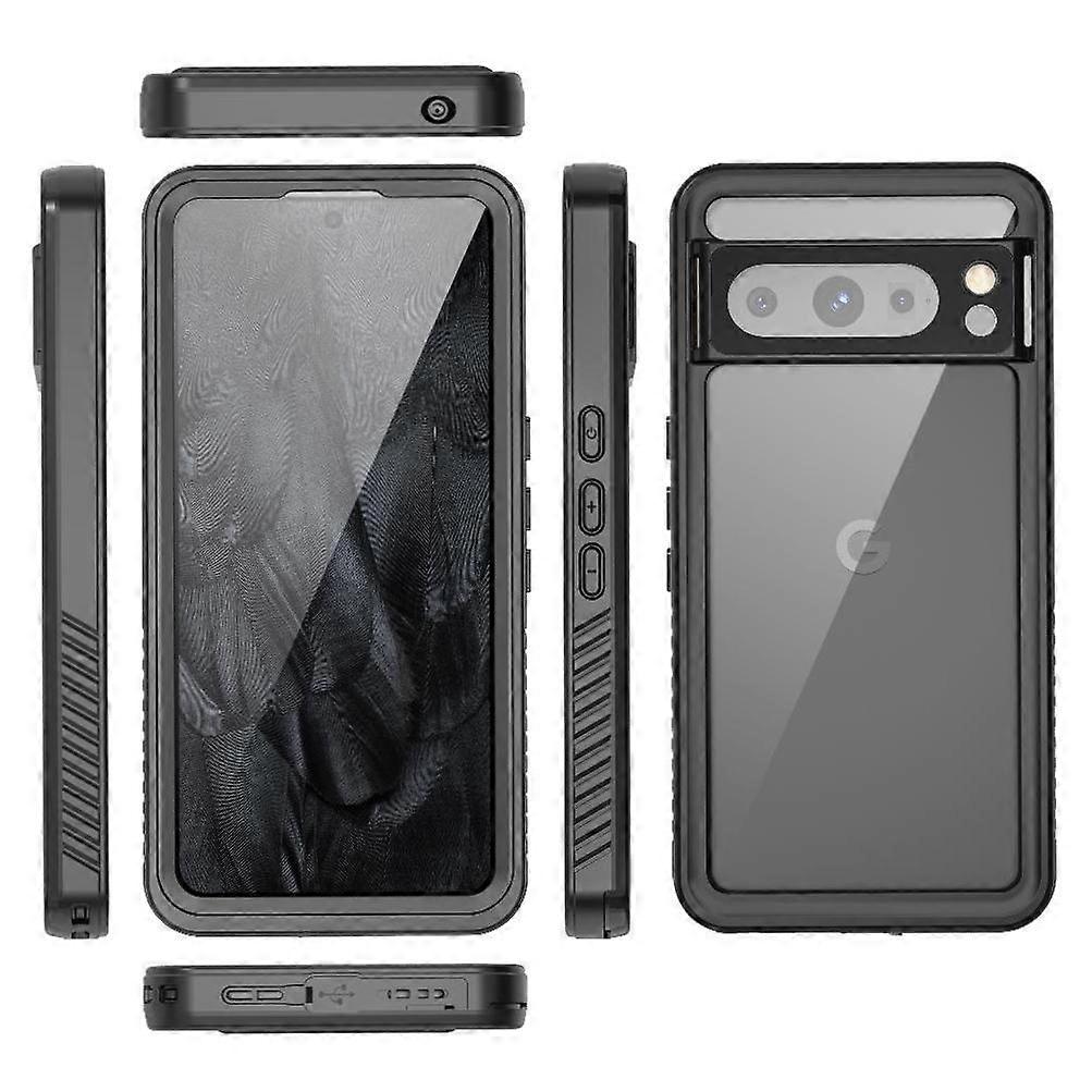 Case For Google Pixel 8Pro In Screen Protector 12FT Military Shockproof Waterproof Built IP68 Waterproof Full