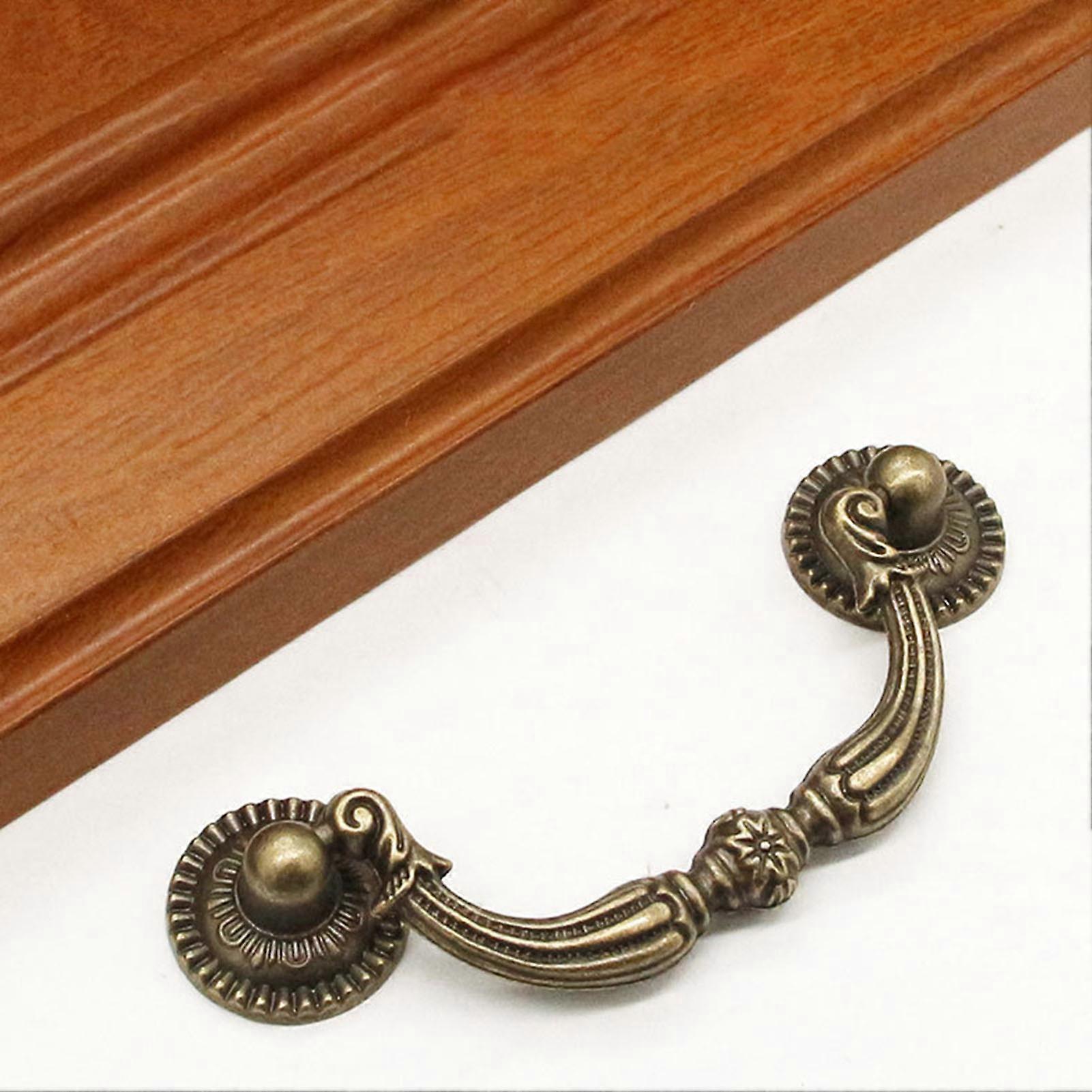 6-Pack 1.18-Inch Bee-Shaped Drawer Pulls – European-Style Zinc Alloy Cabinet Handles, Bronze Finish For Bedside Tables, Wardrobes & Wine Cabinets
