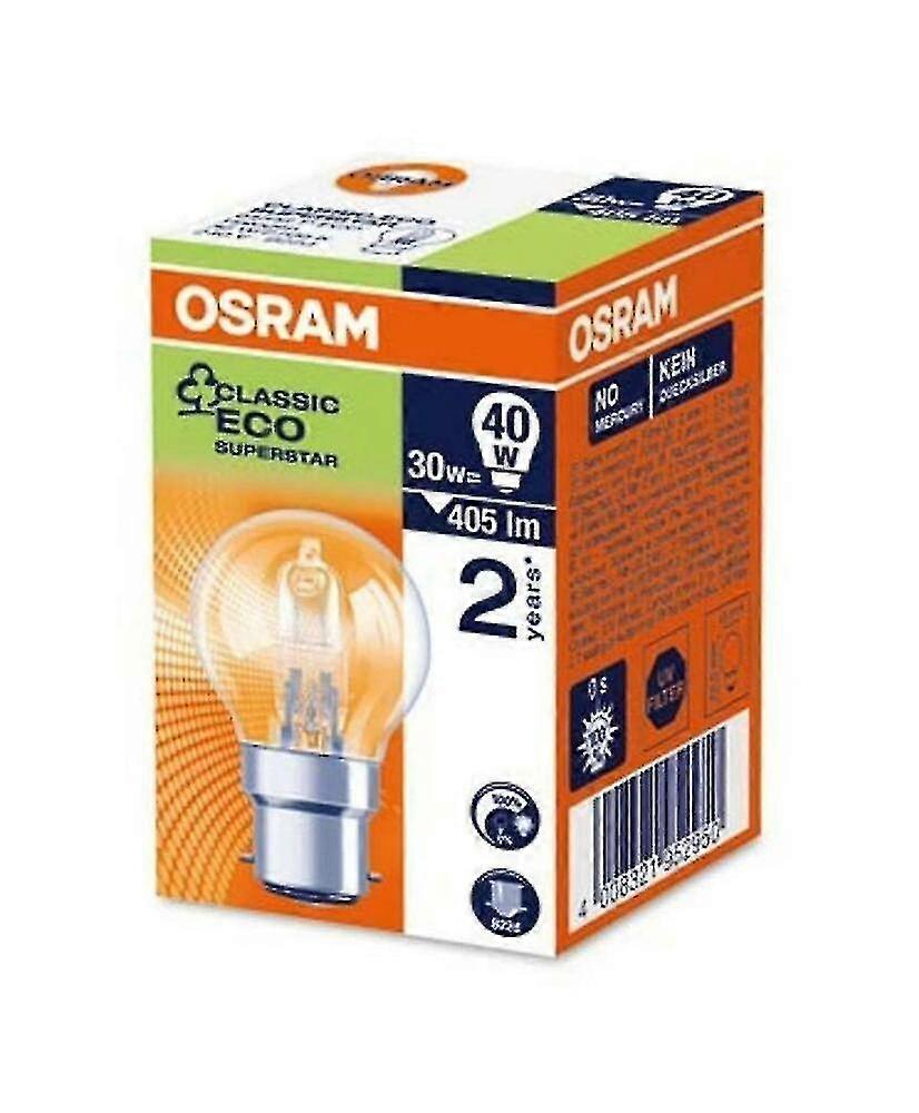 B22d 30 Watt Halogen Globe Halogen Eco Bulby Class D]