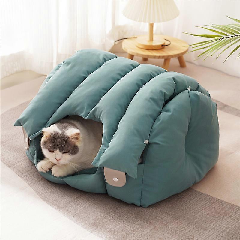 Dual purpose arched cat's nest Blue arched nest Grey arched nest Animal shaped nest Cat dog universal nest,2024 Ping