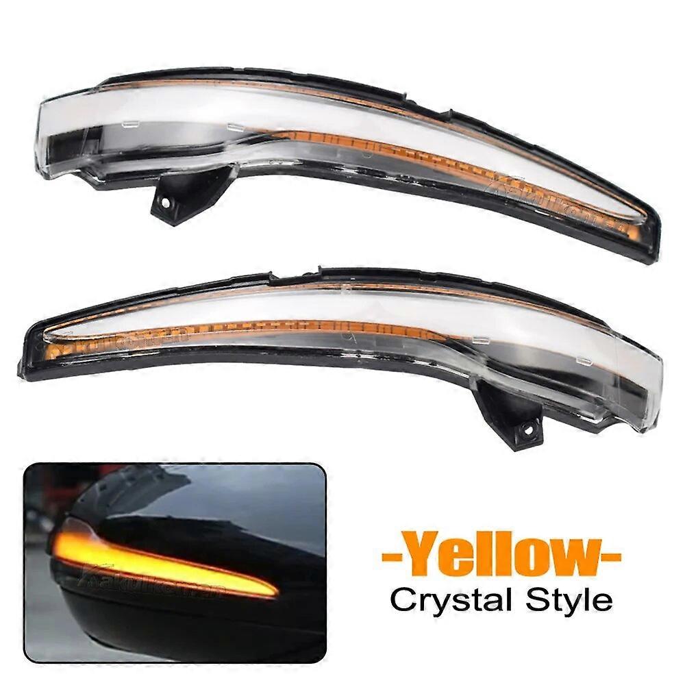 2pcs Dynamic Blinker For Mercedes Benz C E S GLC W205 X253 W213 W222 V Class W447 LED Turn Signal Light Side Mirror Indicator