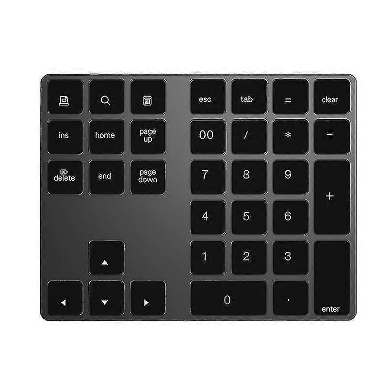 Digital Keyboard Compatible With Windows Ios Mac Os Android Pc (black)