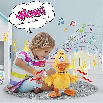 Wing Winken SingenDe Musik Plüsch Spielzeug Elektronische Süße Frösche Ducky Huhn Für Kinder