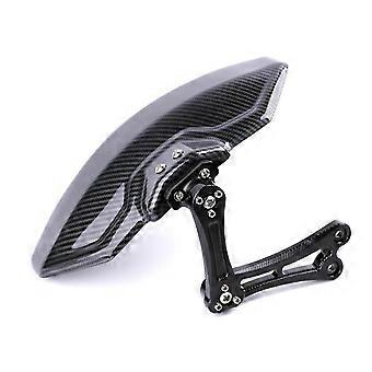 Motorcycle Rear Wheel Mudguard Mud Flap Carbon Fiber Splash Guard Cover For Tires Below 14 Inch , Mf