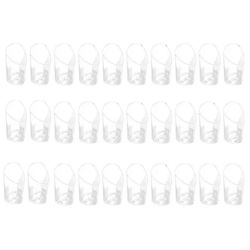 30pcs 80ml Mini Disposable Bevel Cake Cups Pudding Jelly Mousse Cup