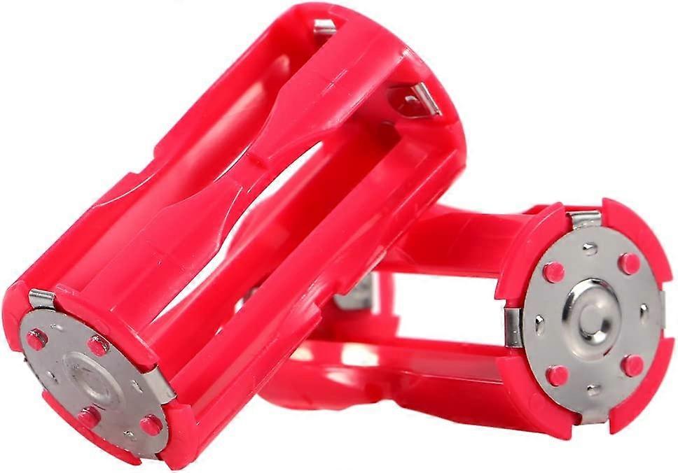 4 Pcs AAA Size to C Size Battery Adapter