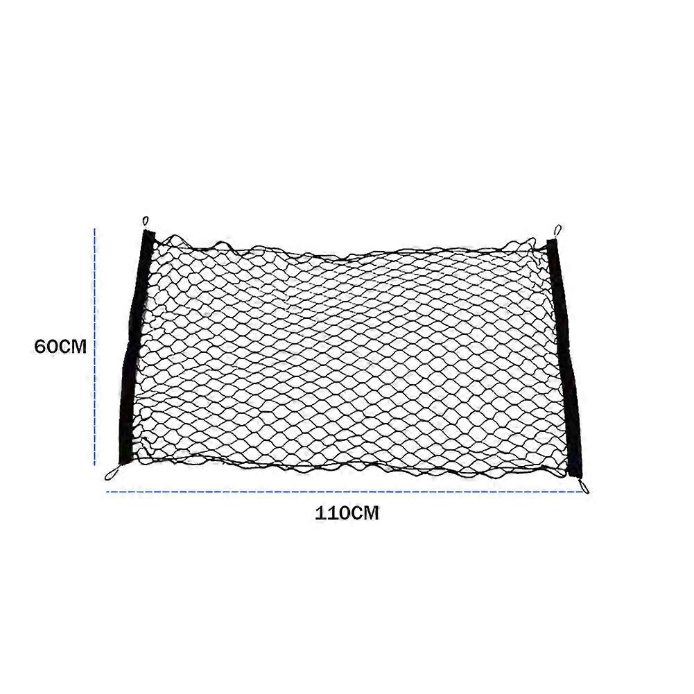 Car Rear Trunk Luggage Storage Double-layer Cargo Storage Organizer Mesh Elastic Mesh Crille Net Auto Accessories for Luggage