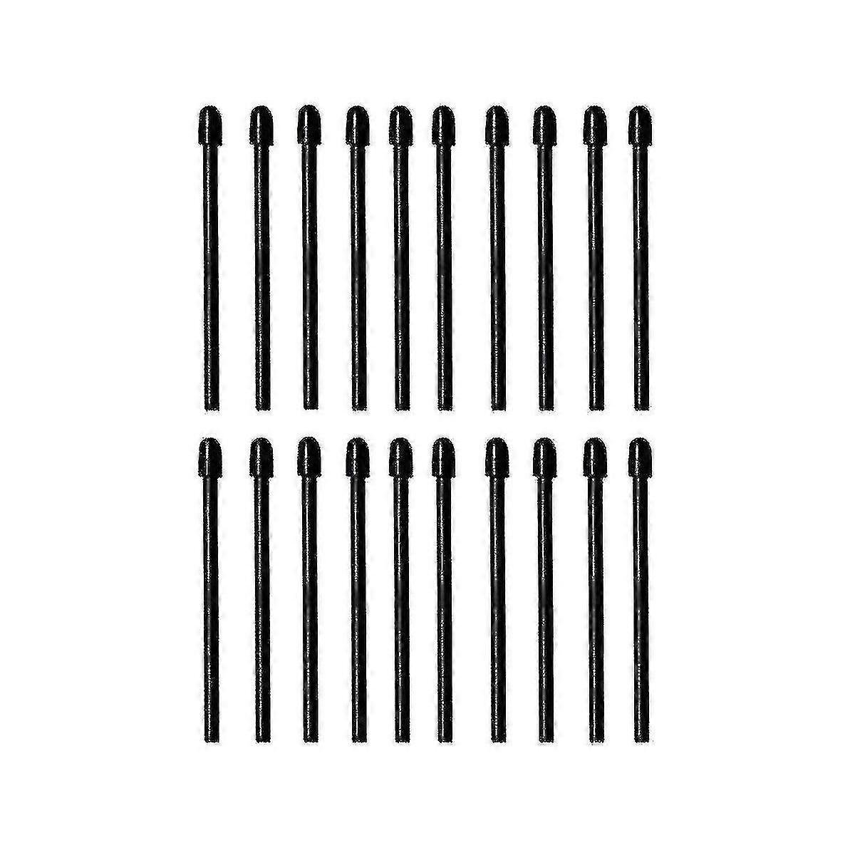 (20-pakning) Pen Tips / nibs For Bemerkelsesverdig 2 Stylus Pen Erstatning Soft Nibs / tips Svart