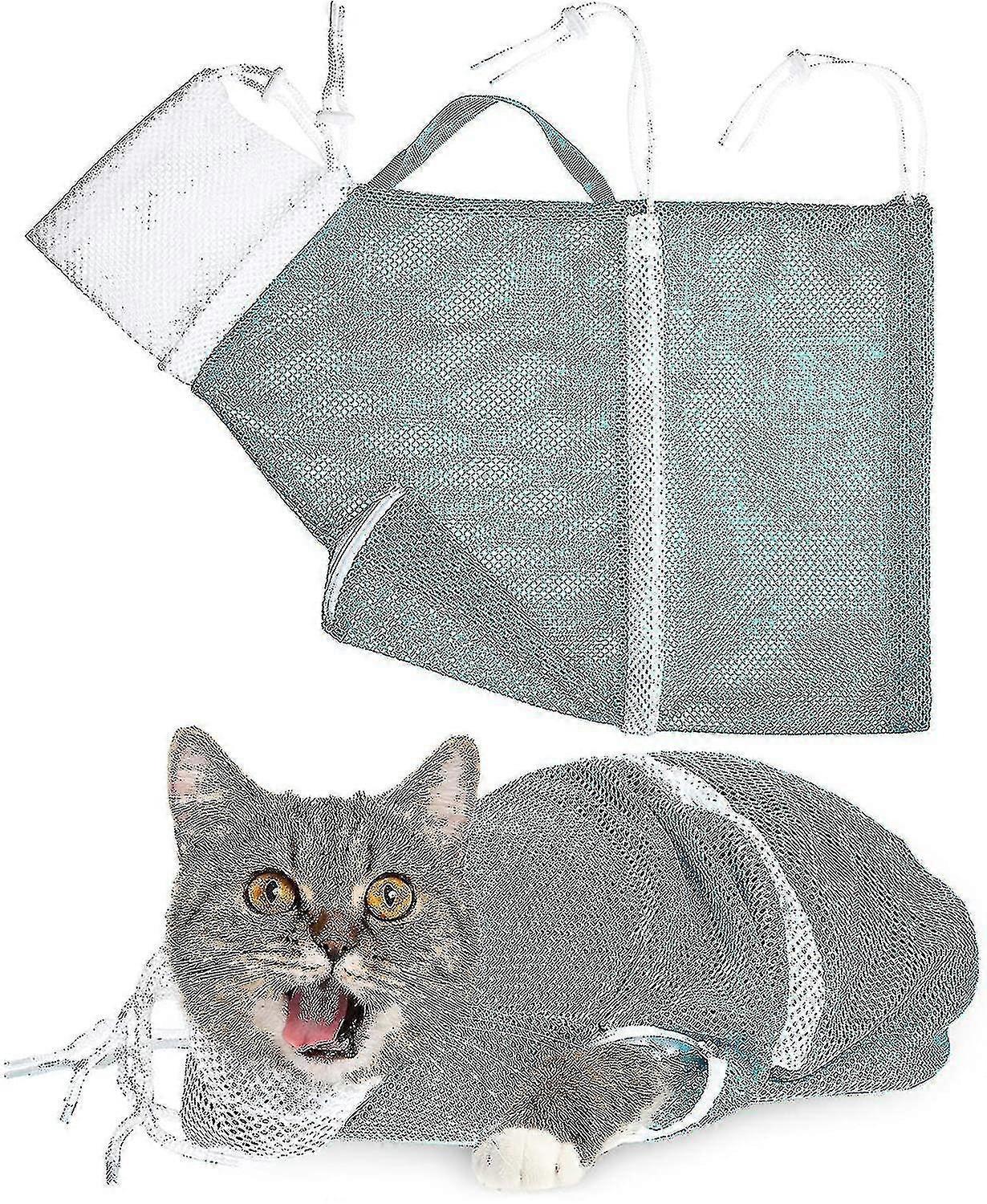 Cat Bathing Bag Adjustable Anti-bite
