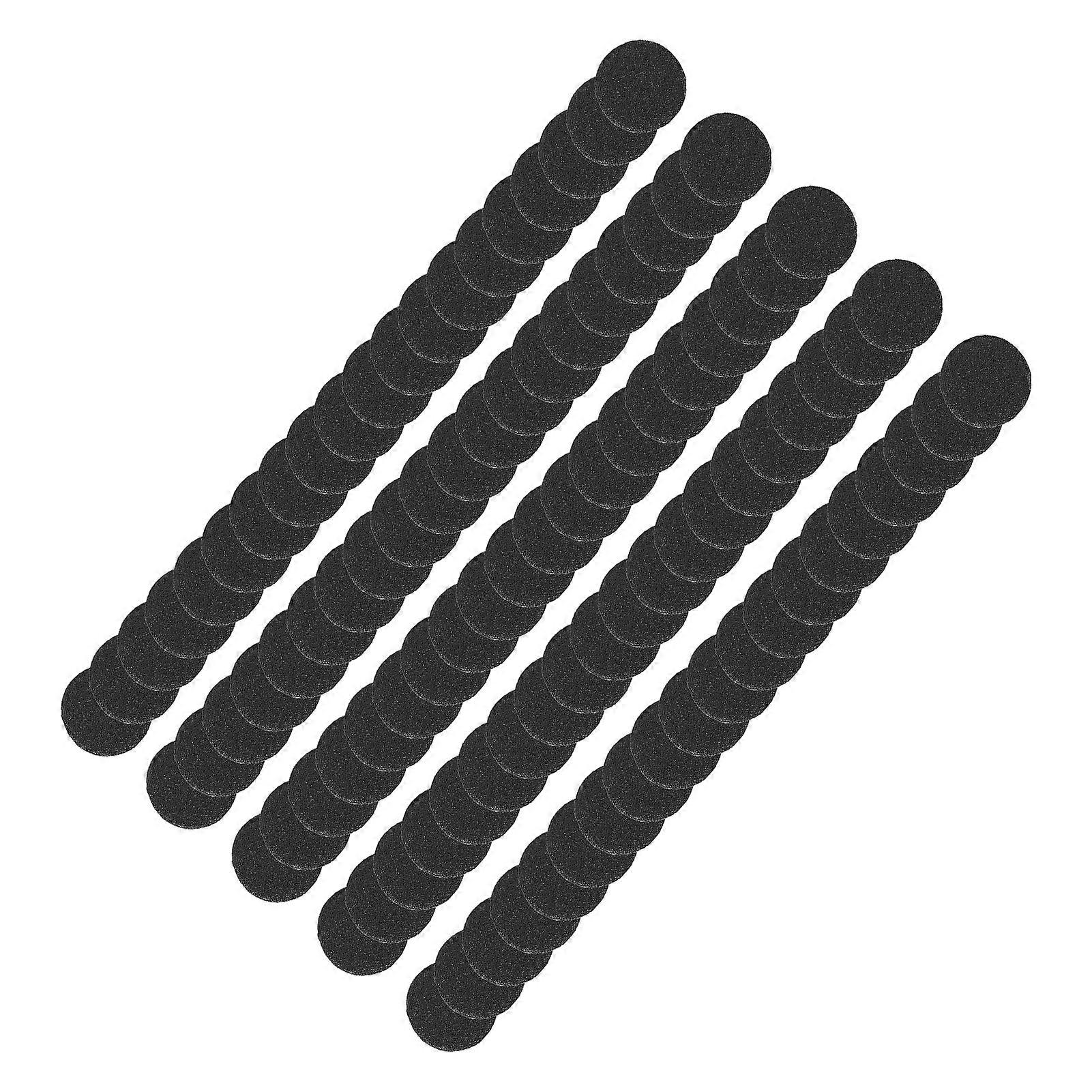 100pcs Replacement Sandpaper Discs Replaceable Sandpaper Disks Pads for Electric Foot File180#