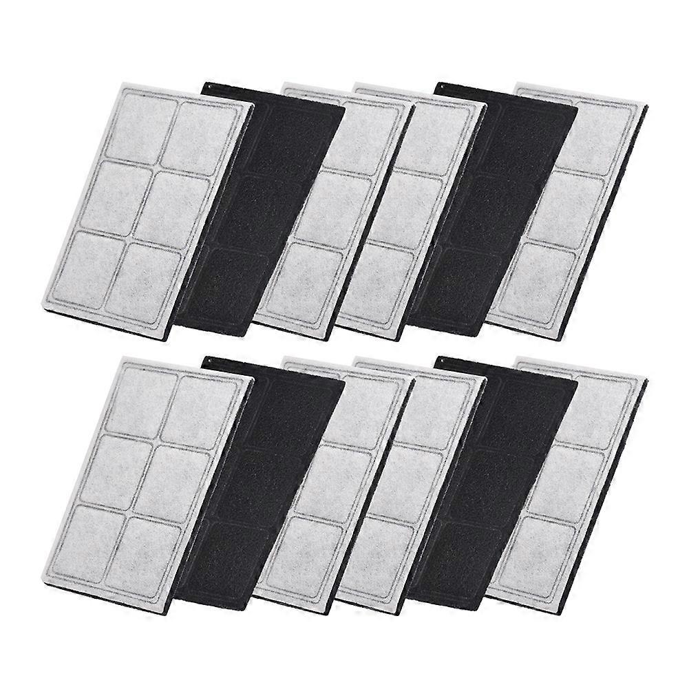 12 Pcs Water Fountain Filters Replacement for Platinum Pets Cat Dogs Water Drinking Fountain Dispen