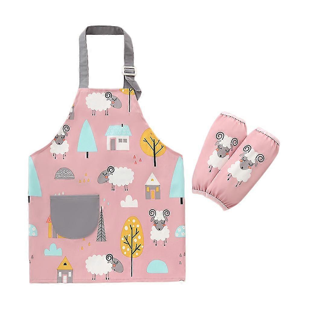 Waterproof Adjustable Neck Strap Feeding Bibs Kids Toddler Infant Burp Cloth