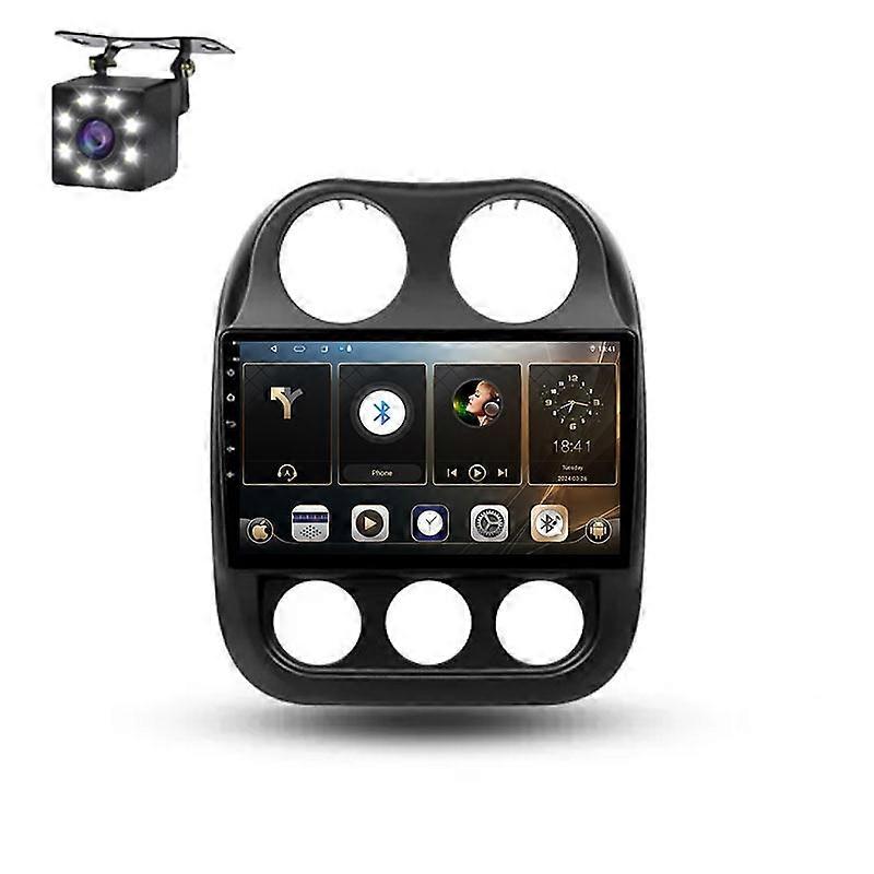 For Jeep Compass 1 MK 2009 - 2015 Car Radio Multimedia Video Player Carplay GPS