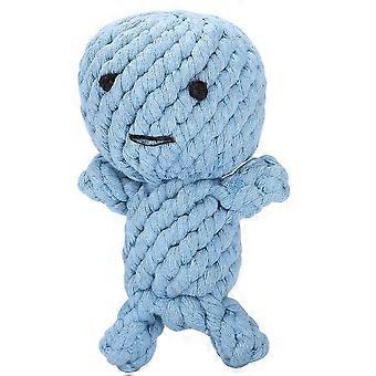 Pet Cotton Rope Toy for Dogs in Cartoon Animal Shape for Biting Chewing and Molar Care