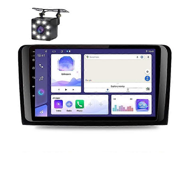 For Benz ML GL ML350 GL320 X164 2005-2009 Radio Multimedia Video Player Carplay Navigation GPS