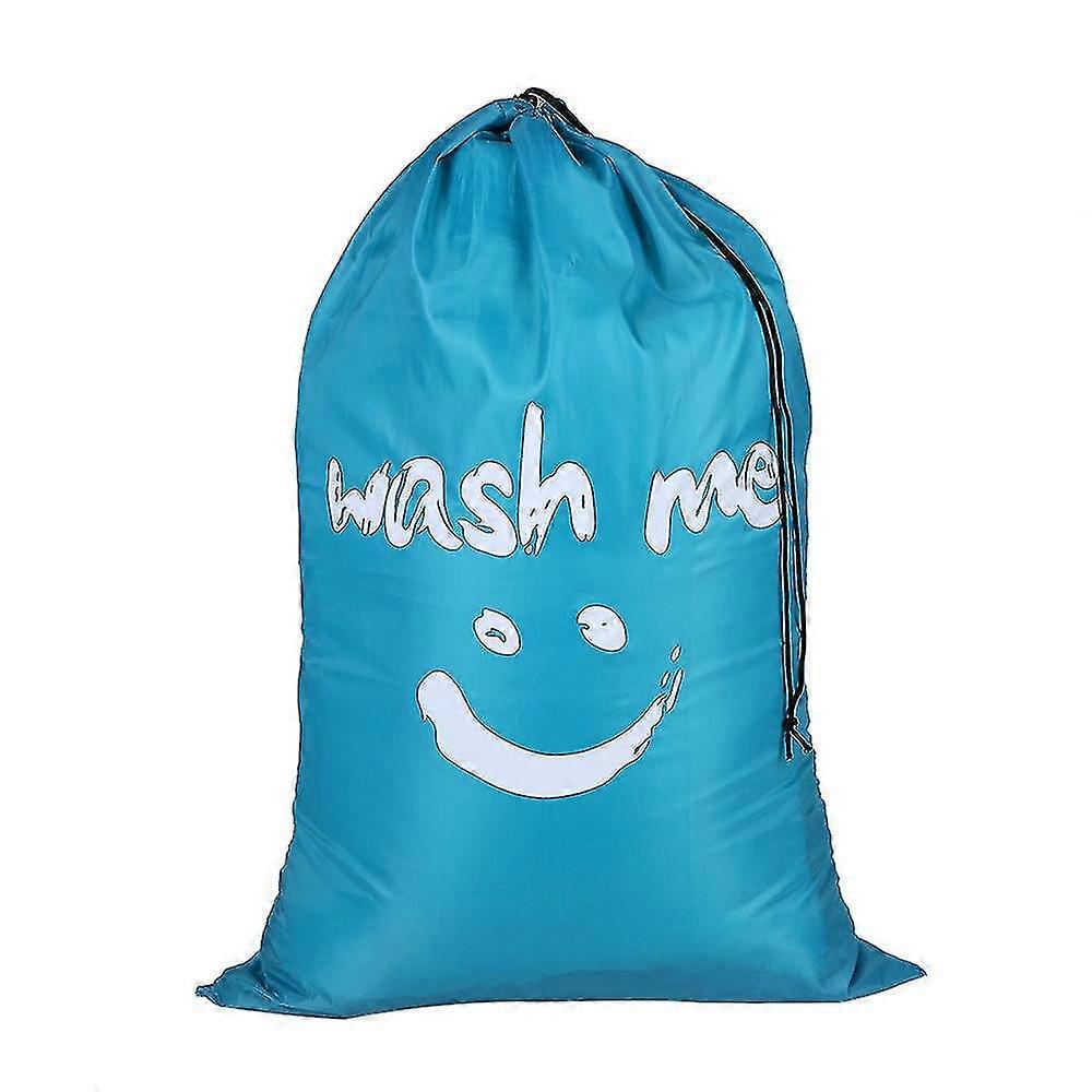 Multi-functional Large Foldable Nylon Laundry Bag Dirty Clothes Storage Bag with Drawstring Closure
