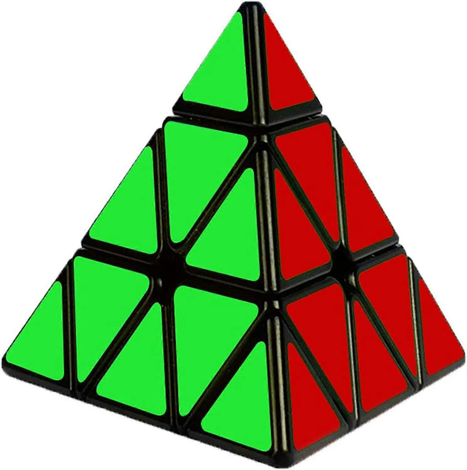 Cube Triangle Cube, Puzzle Pyramid Magic Cube 3x3 Sticker Cube Pyramid Games