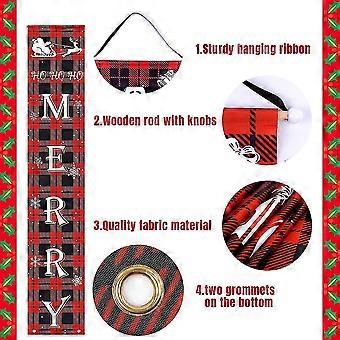2 Pz Striscioni Natalizi Banner per Porta di Natale Segno del...2Pz Banner per Porta di Natale Striscioni Natalizi Segno del...COLOFALLA 2 Pz Striscioni Natalizi Banner per Porta di Natale