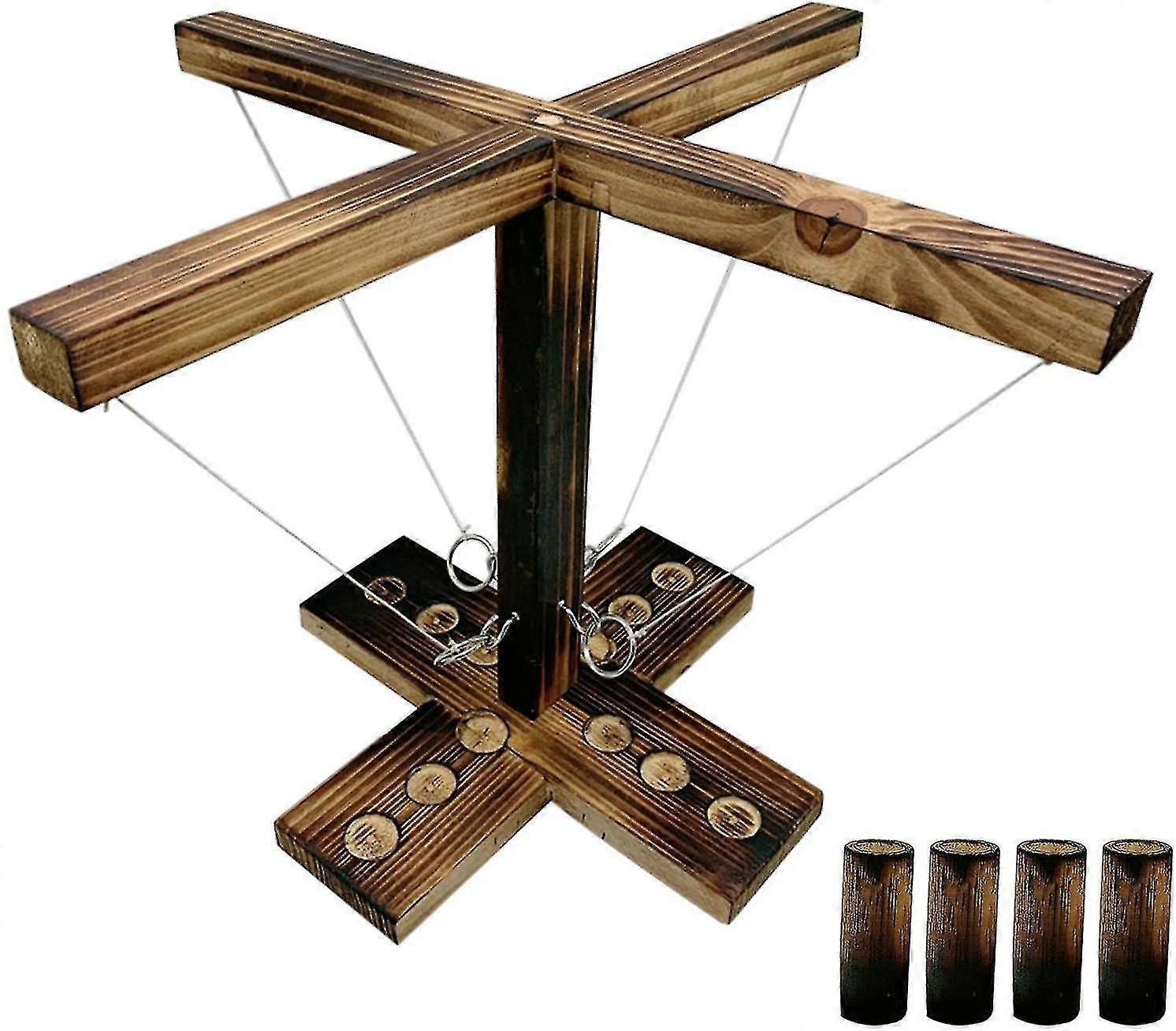 ring toss games handheld board with shot ladder bundle