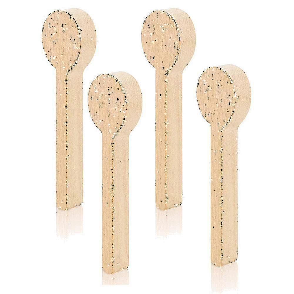 4 Pcs Carving Spoon Blank Un Craft Whittling Kit For Whittler