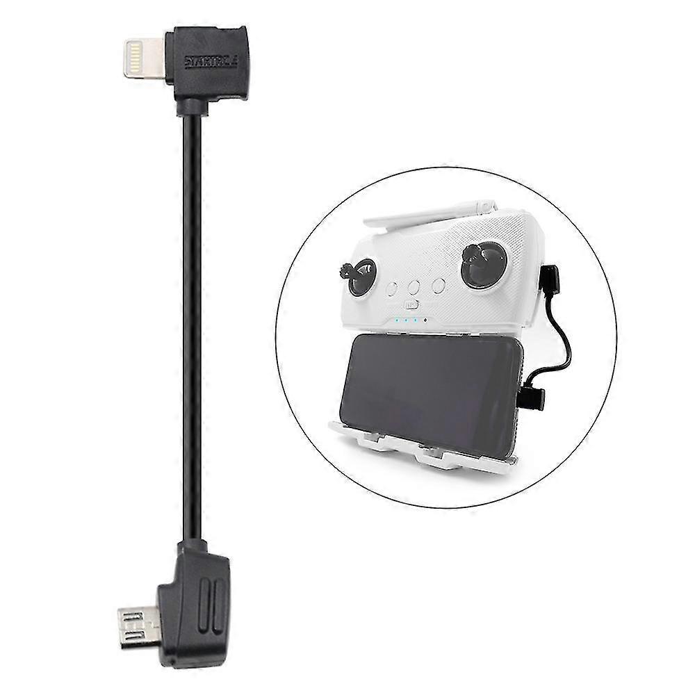 For DJI Mavic Mini/Mavic Pro/Mavic Air/Spark Remote Control Cord Lightning Port Connection Cable