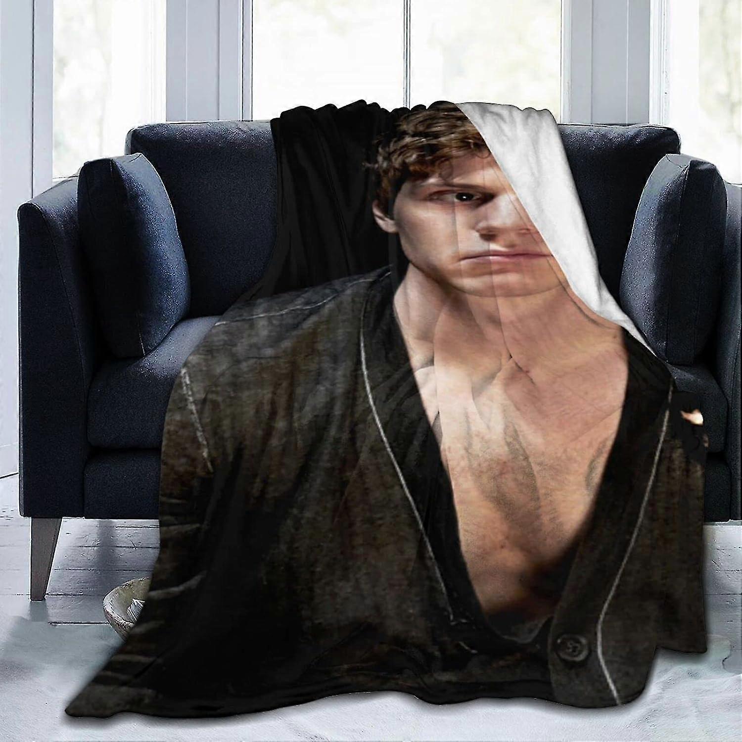 بطانية إيفان بيترز ، بطانية الفانيلا الدافئة وخفيفة الوزن والمريحة والمريحة المريحة ، بطانية الصوف ، ستوكات المضادة للبيلينغ Plushjvrivjh3848