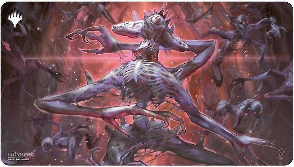 MTG Duskmourn Playmat Mythic Cycle Black