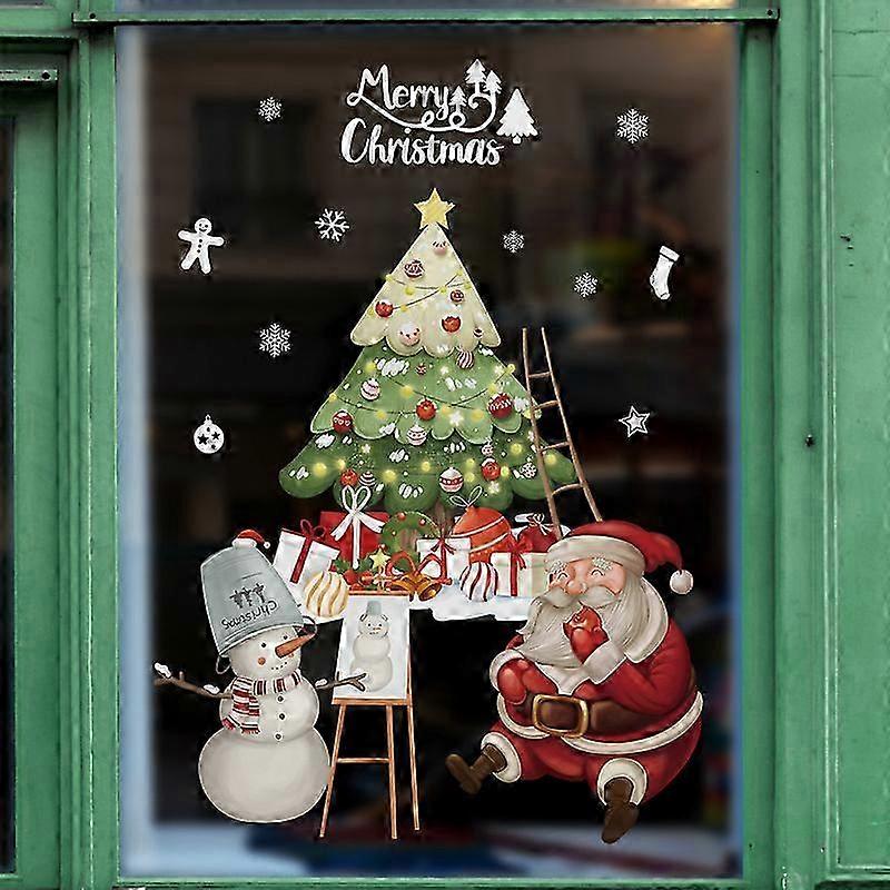 New Christmas Decoration Window Stickers